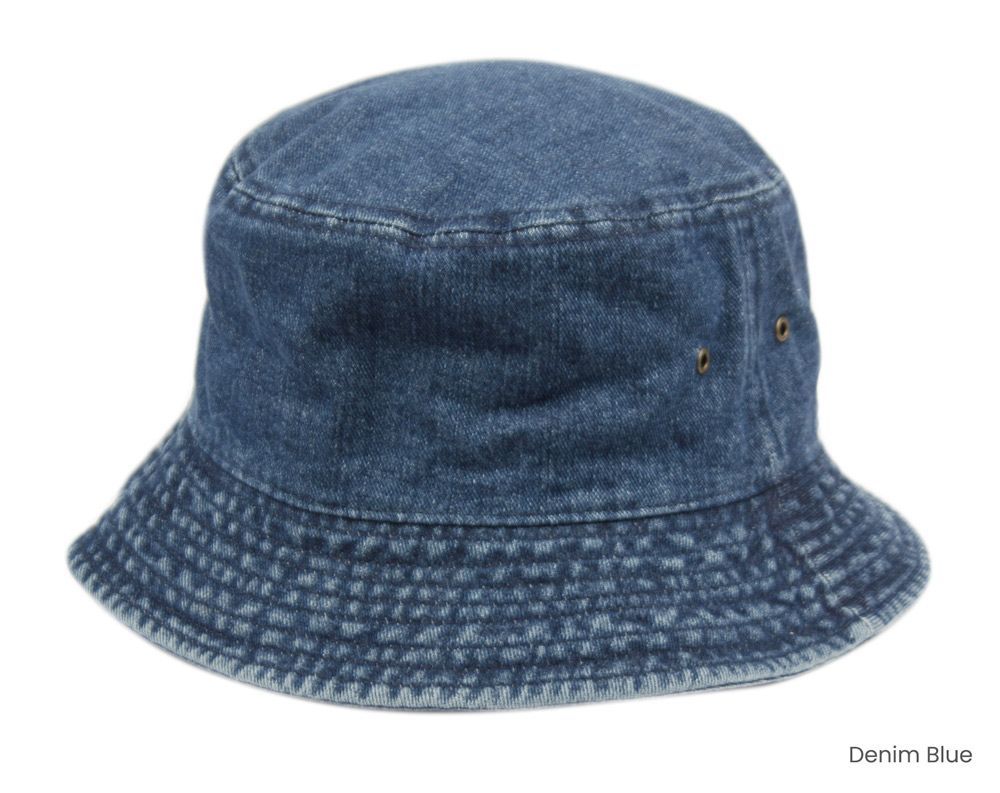 Angela &amp; William Kids Denim Bucket Hat