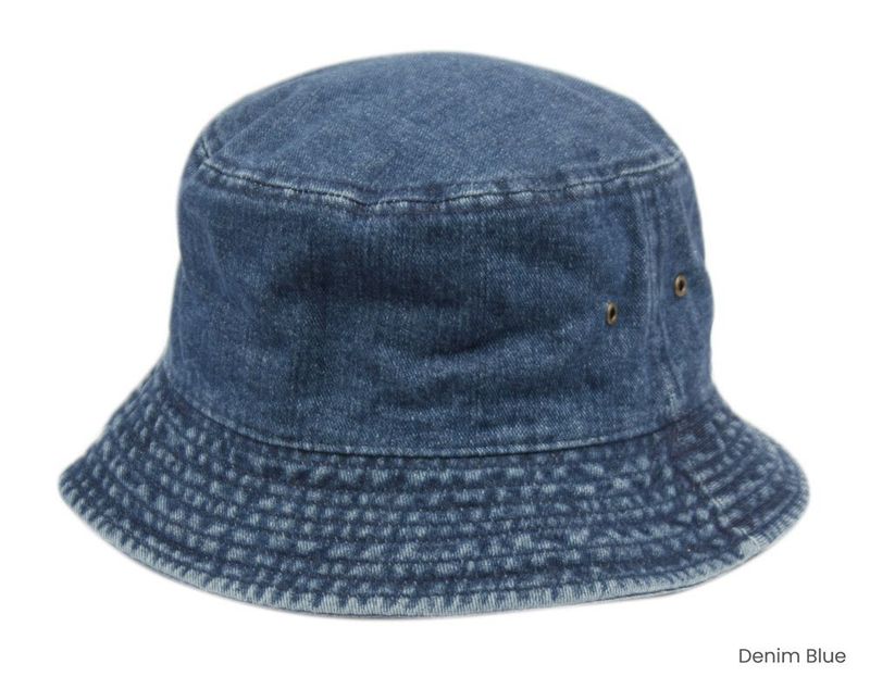 Angela &amp; William Kids Denim Bucket Hat