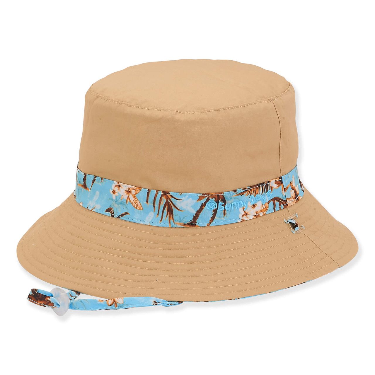 Sunny Dayz Blue Hawaii Kids Hat 3-5 yrs