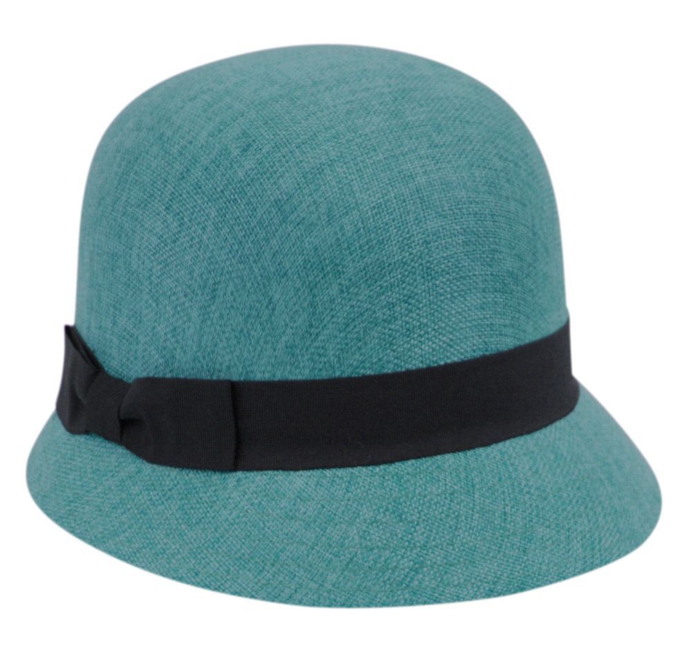 Angela &amp; William Linen Cloche 