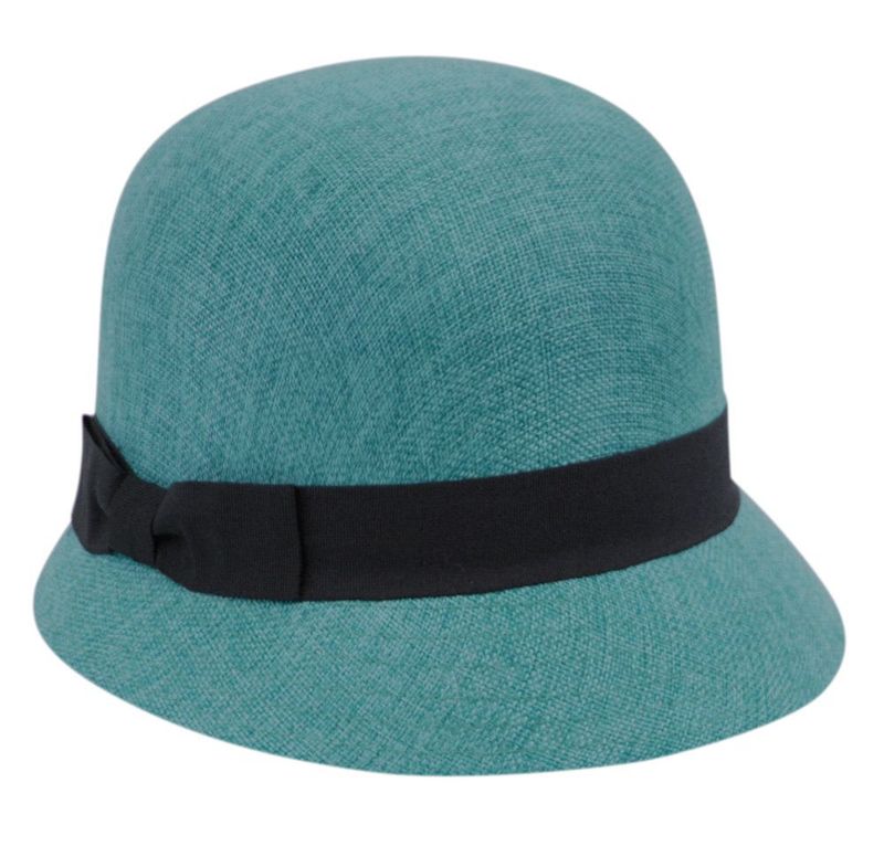 Angela &amp; William Linen Cloche 