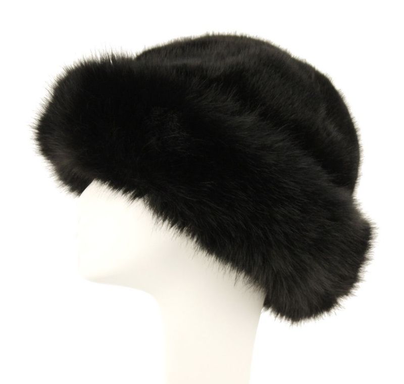 Angela &amp; William Faux Fur Hat