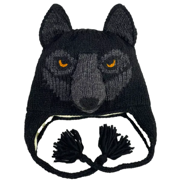 Arts of Ecuador Black Wolf