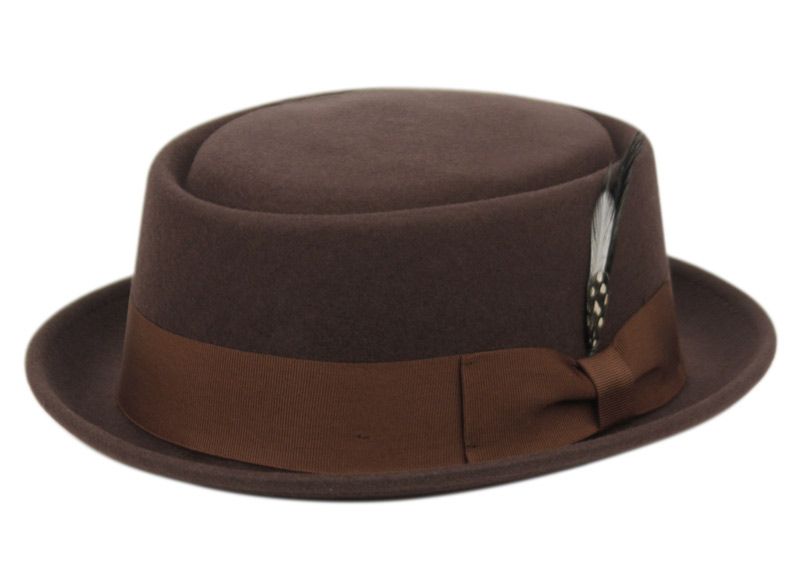 Epoch Wool Pork Pie Hat