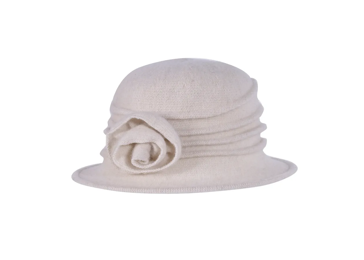 Toucan Wool Rose Cloche