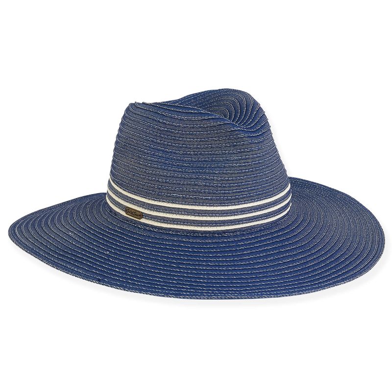 Sun N Sand Loome Blue Safari Hat