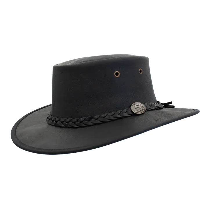 Red Rock Kangaroo Full Grain Black