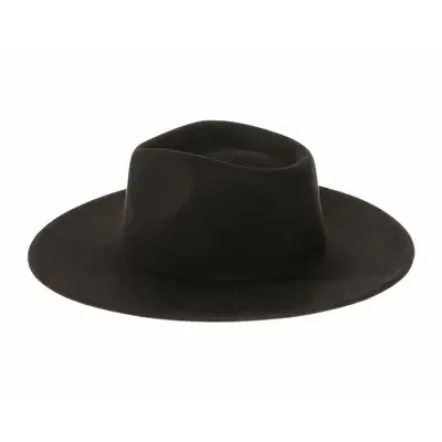 Stiff Brim Vegan Suede Rancher