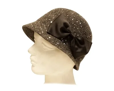 Sequined Dress Cloche