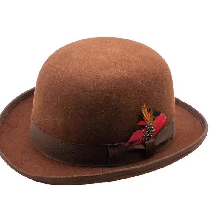 Ferracci Brown Bowler Hat