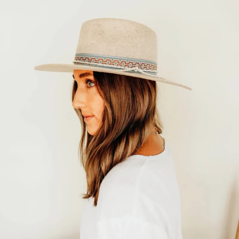 American Hat Makers Maldives Moon Felt