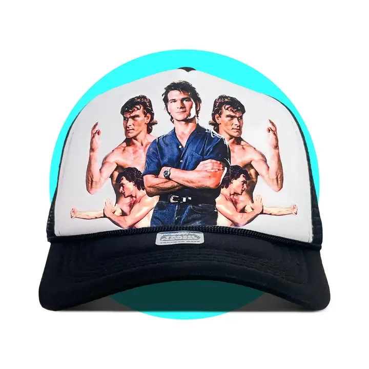 Crazy for Swayze Cap