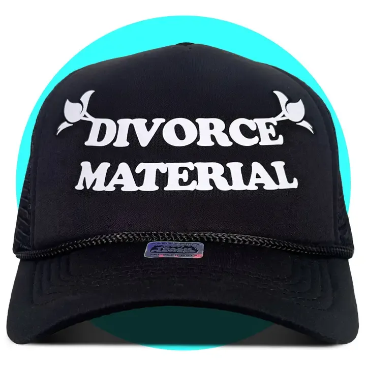 Divorce Material Cap