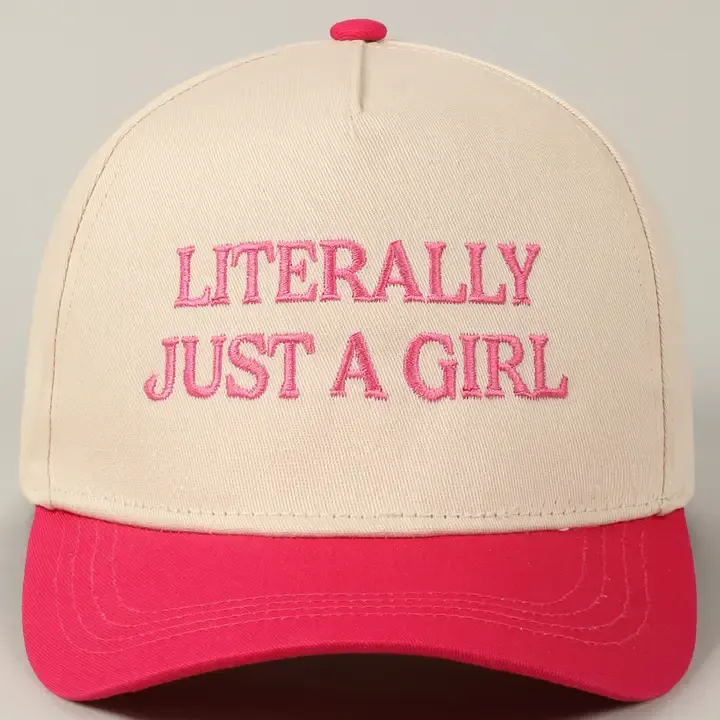 Literally Just A Girl Caps