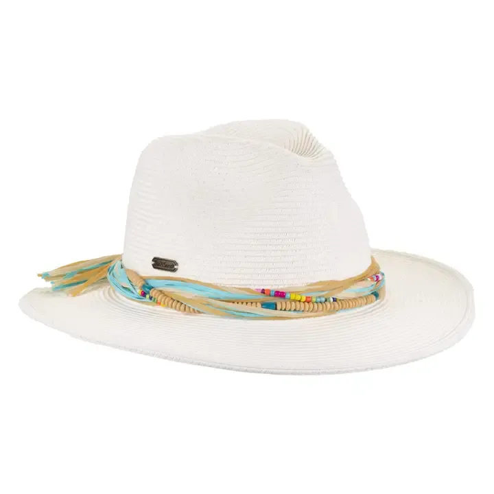Sun N Sand Paper Braid Safari with Beaded Band