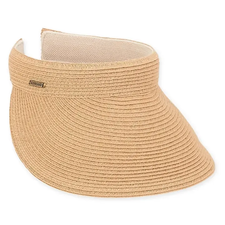 Sun N Sand Paper Braid Visor
