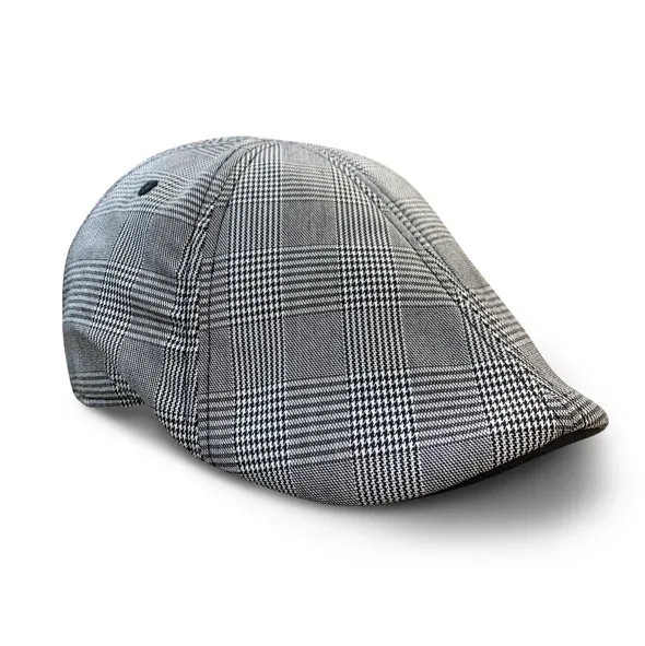 Boston Scally Plaid Trainer Light Gray