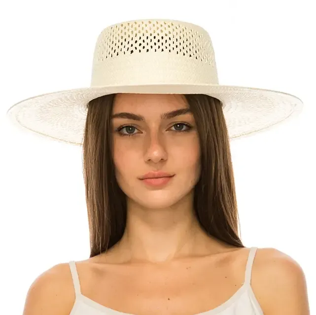 Toyo Straw Gambler Hat