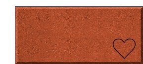4x8 Brick w/Heart