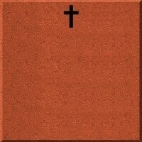 8x8 Brick w/Solid Cross