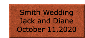 4x8 Wedding Brick
