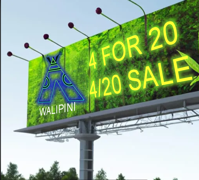 4 FOR 20 . 4/20 SALE