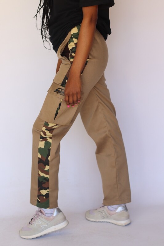 Women Camo Cargo Pants