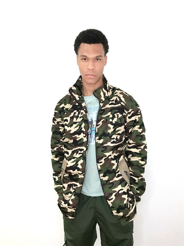 Men Camo Jacket