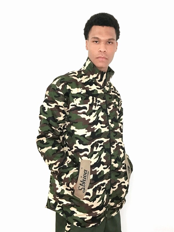 Men Camo Jacket