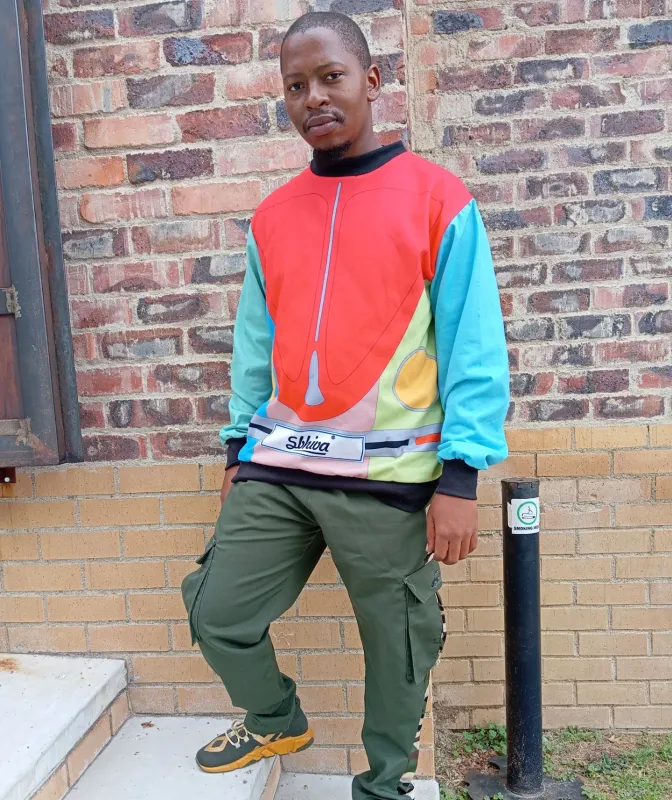 Sbhiva Harlequin Crewneck Sweatshirt