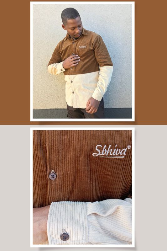 Brownie Two-Tone Corduroy Shirket