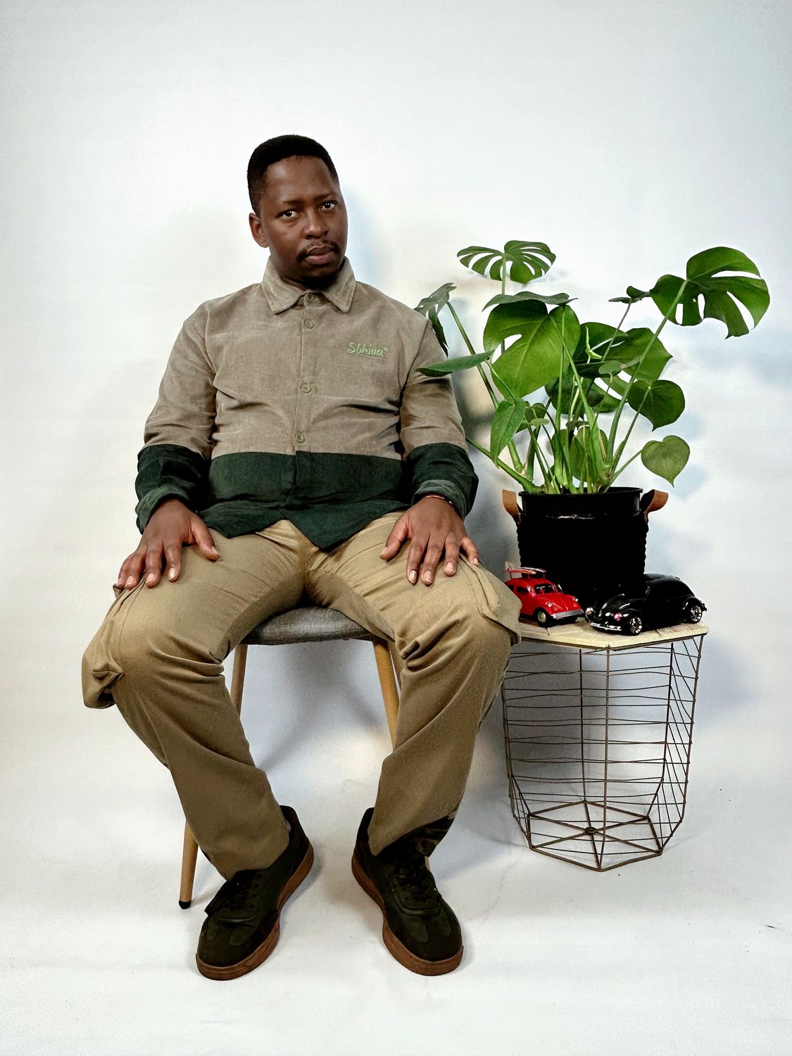 Corduroy Two-Tone Shirket