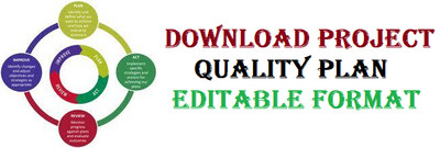 Project Quality Plan PQP Editable With All Forms & Checklists