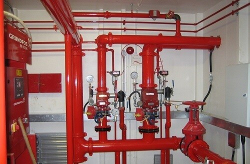 Fire Fighting Piping System and Accessories Installation Testing & Commissioning Method Statement