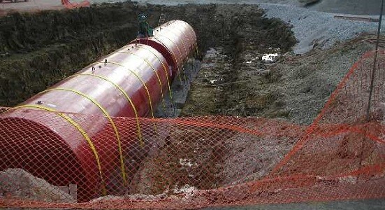 Underground Chemical Waste Tank Installation Method Statement