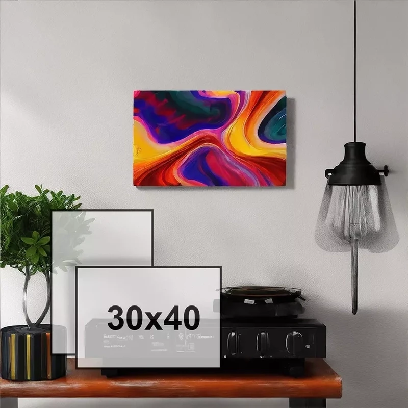 Lentikular-Wackelbild  30 x 40 cm