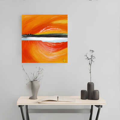 lenticular-wiggle picture  30 x 30 cm
