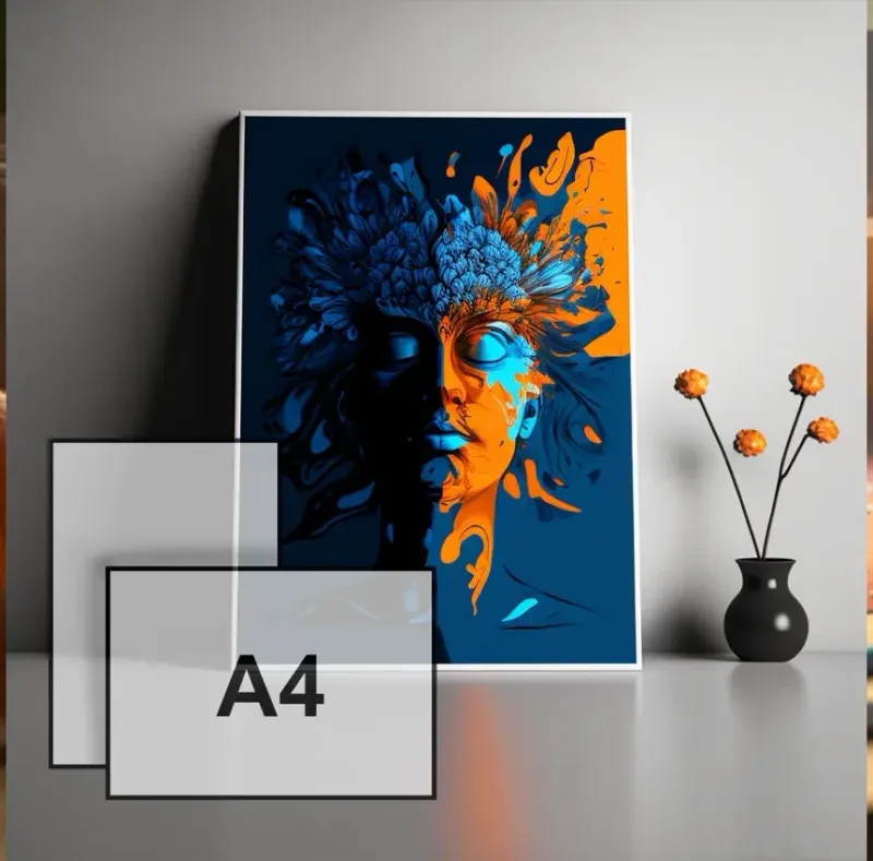 Lentikular-Wackelbild  21 x 29,7 cm (A4)