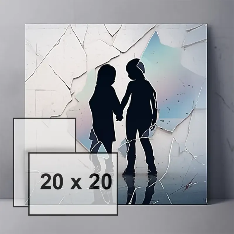 Lentikular-Wackelbild  20 x 20 cm