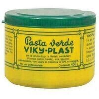 VIKY-PLAST BARATTOLO PASTA VERDE GR.450 PER GIUNZIONI FILETTATE