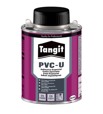 TANGIT BARATTOLO GR.500 C/PENNELLO COLLANTE PER PVC-U