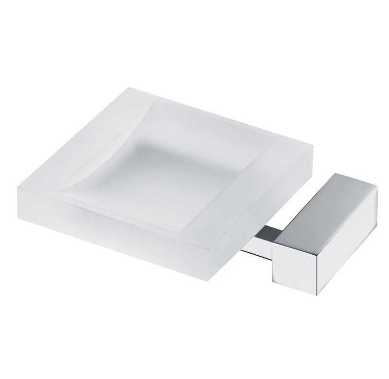 LINEAG SERIE DAMA PORTASAPONE DESTRO IN OTTONE CROMATO