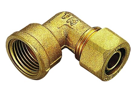 1405 RACCORDO COBRAPEX 22 x 3/4 x 3.0 GOMITO FEMMINA PER TUBO PEX