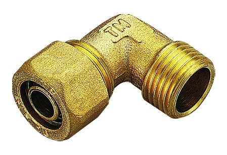 1404 RACCORDO COBRAPEX 15 x 1/2 x 2.5 GOMITO MASCHIO PER TUBO PEX