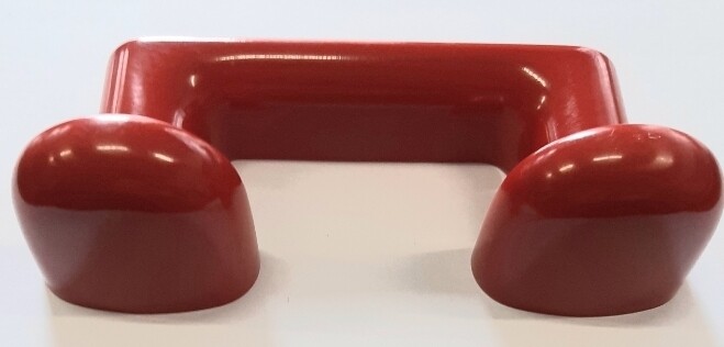 CARRARA E MATTA SERIE ANTILLE APPENDIABITI 2 GANCI IN DUROLUX ROSSO