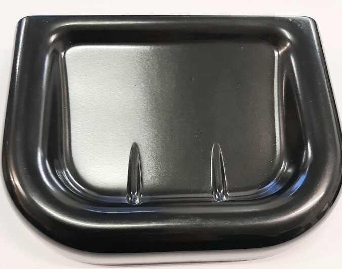 CARRARA E MATTA SERIE ANTILLE PORTASAPONE IN DUROLUX NERO