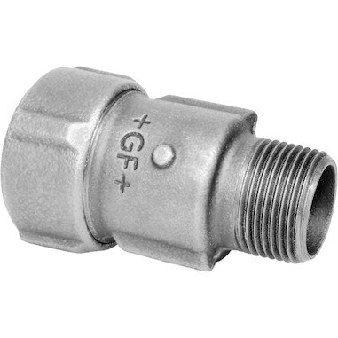 PRIMOFIT MONOGIUNTO 1.1/2 MASCHIO ZINCATO PER TUBI DI ACCIAIO ISO 65