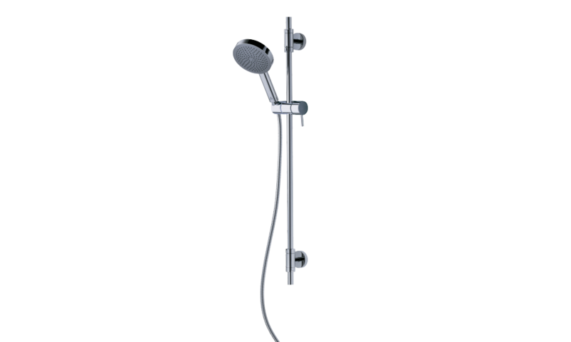 BOSSINI D59001 KIT SALISCENDI IN OTTONE CM.110 D.20-DOCCIA DINAMICA D.140-CROMATO
