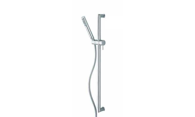 BOSSINI D74001 KIT SALISCENDI IN OTTONE CM.70 D.25-DOCCETTA ZEN-CROMATO