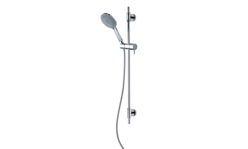 BOSSINI D59004 KIT SALISCENDI IN OTTONE CM.110 D.20-DOCCETTA MIXA/3 D.140-CROMATO